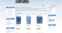 Desktop Screenshot of miniatures-workshop.com